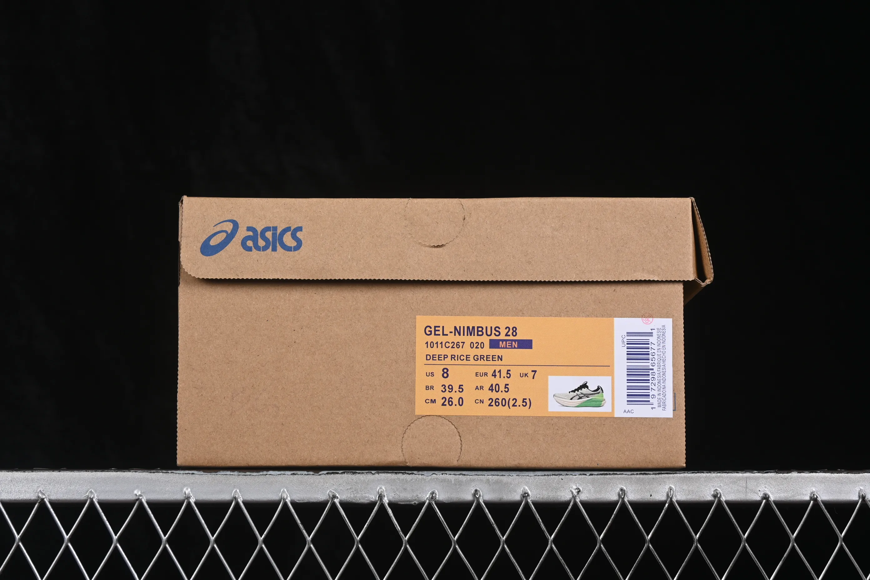 All categories Asics Asics series Asics Gel-Nimbus 28 Asics Gel-Nimbus 28 Asics retro breathable casual shoes cushioning men's wear-resistant running shoes 1011C267-020